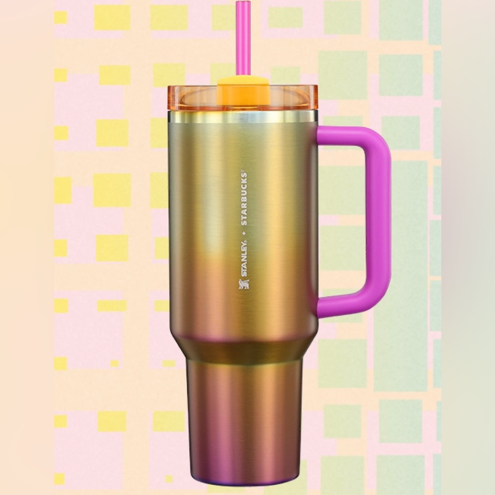 Sunset Gradient Starbucks x Stanley Quencher (40 oz)